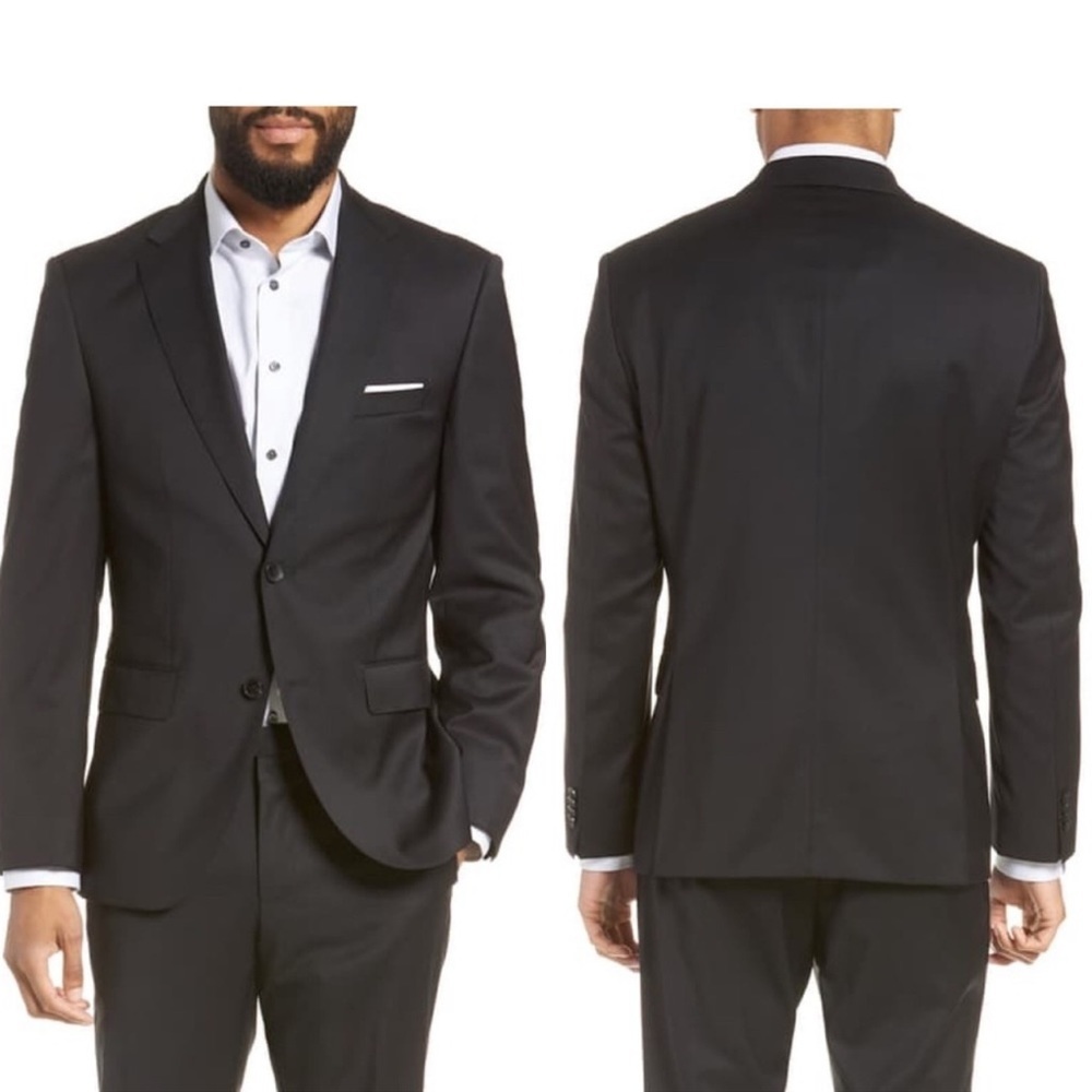 HUGO BOSS Johnstons Lenon Suit Jacket Blazer Sports Coat 40R - Picture 5 of 15